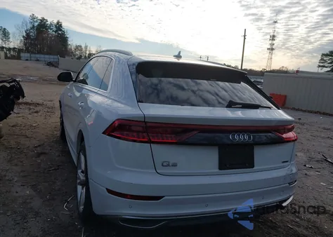 2019 Audi Q8 55 Premium from USA, damaged, VIN WA1AVAF15KD011593